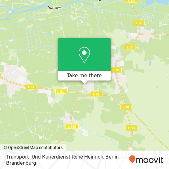 Transport- Und Kurierdienst René Heinrich map