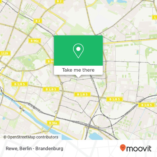 Rewe map