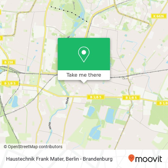 Haustechnik Frank Mater map