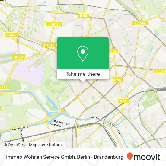 Immeo Wohnen Service Gmbh map