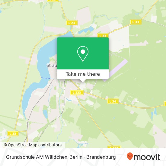 Карта Grundschule AM Wäldchen