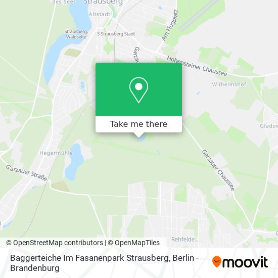 Baggerteiche Im Fasanenpark Strausberg map