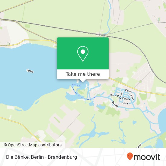 Die Bänke map