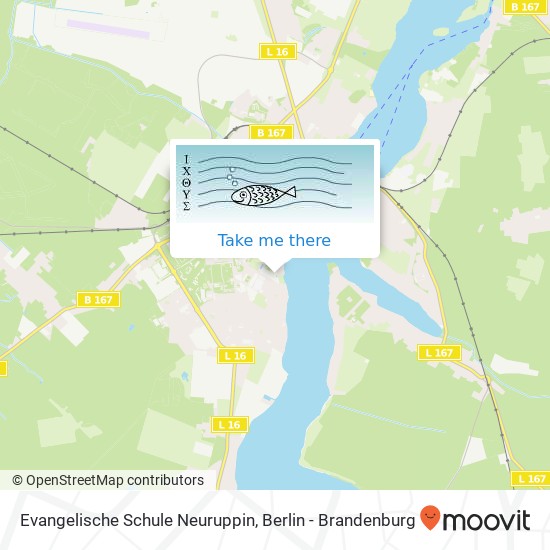 Evangelische Schule Neuruppin map