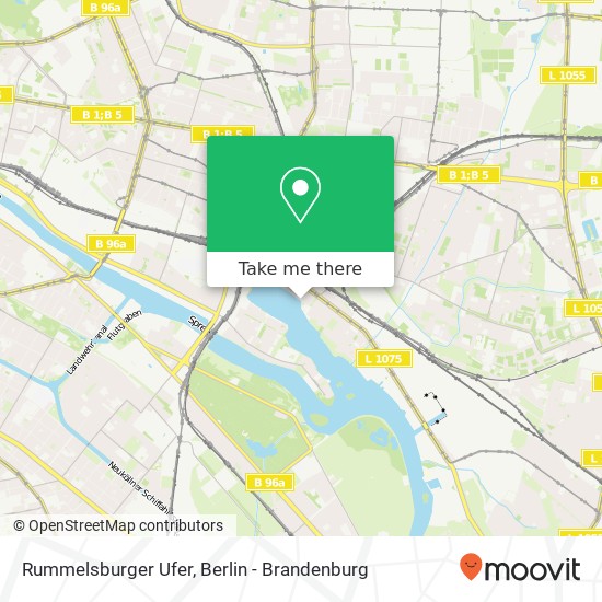 Rummelsburger Ufer map