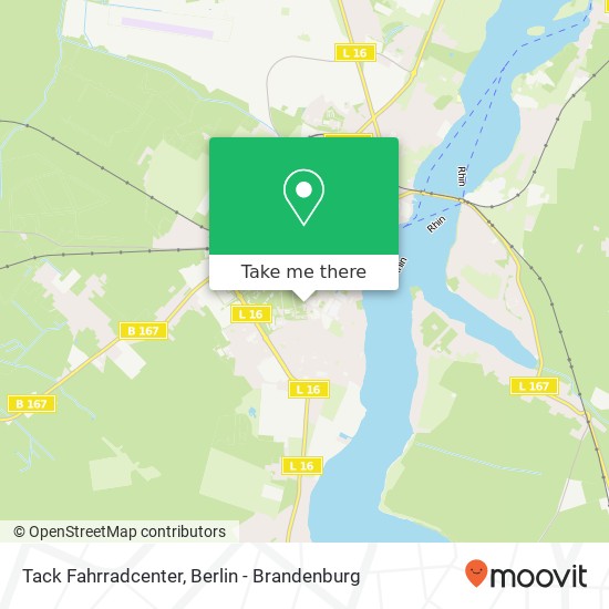 Tack Fahrradcenter map