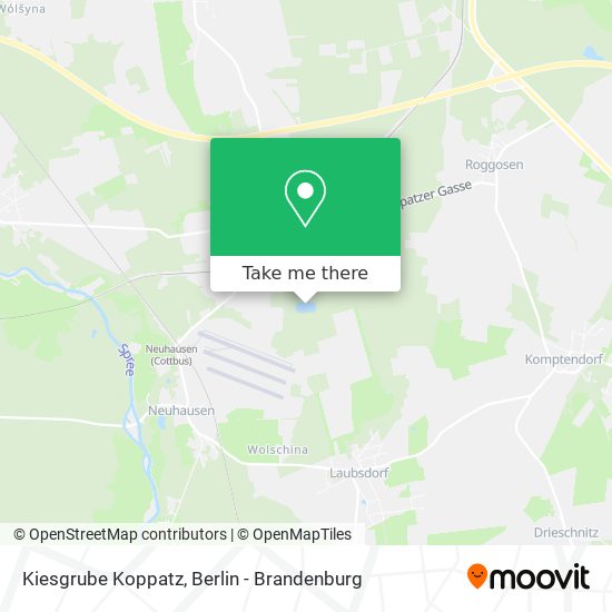 Kiesgrube Koppatz map