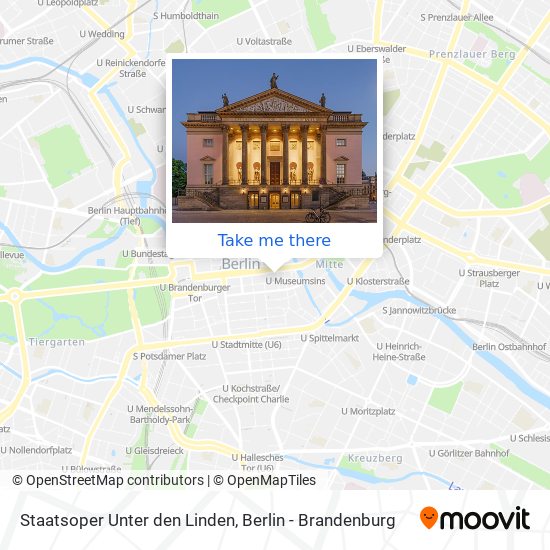 Staatsoper Unter den Linden map