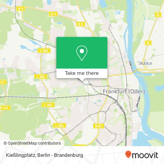 Карта Kießlingplatz