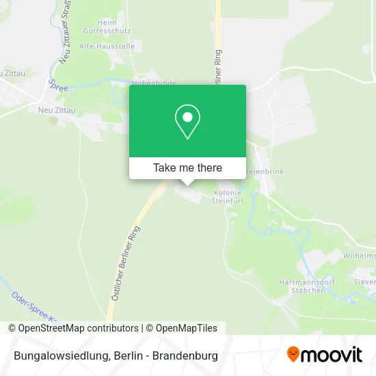 Карта Bungalowsiedlung
