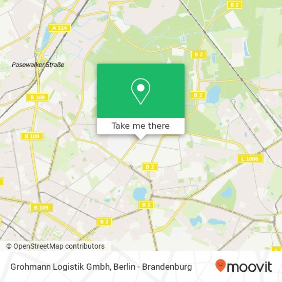 Grohmann Logistik Gmbh map