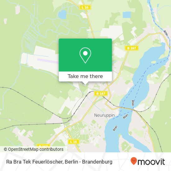 Ra Bra Tek Feuerlöscher map