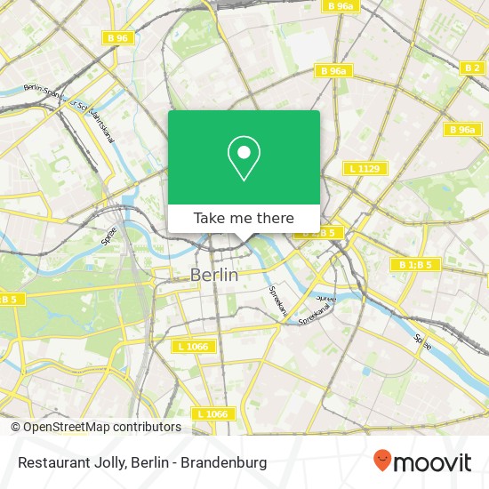 Restaurant Jolly map