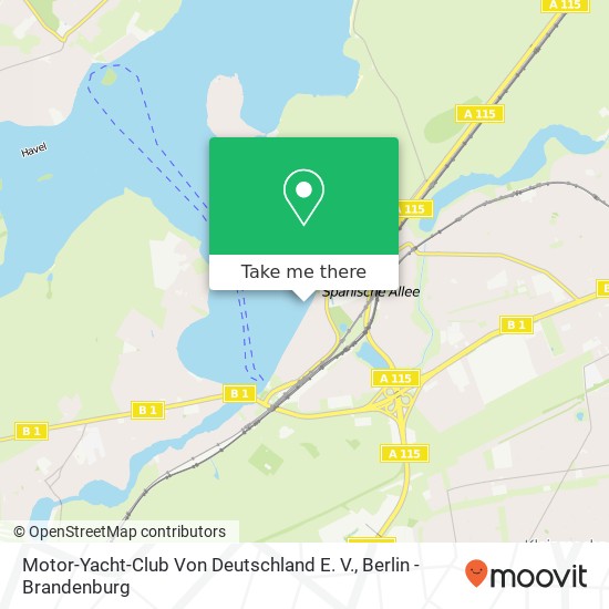 Motor-Yacht-Club Von Deutschland E. V. map