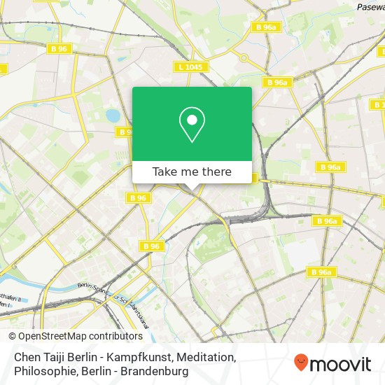 Chen Taiji Berlin - Kampfkunst, Meditation, Philosophie map