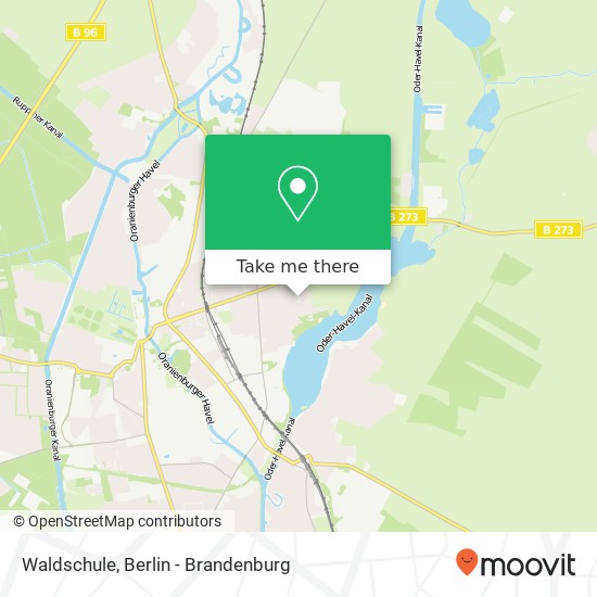 Карта Waldschule