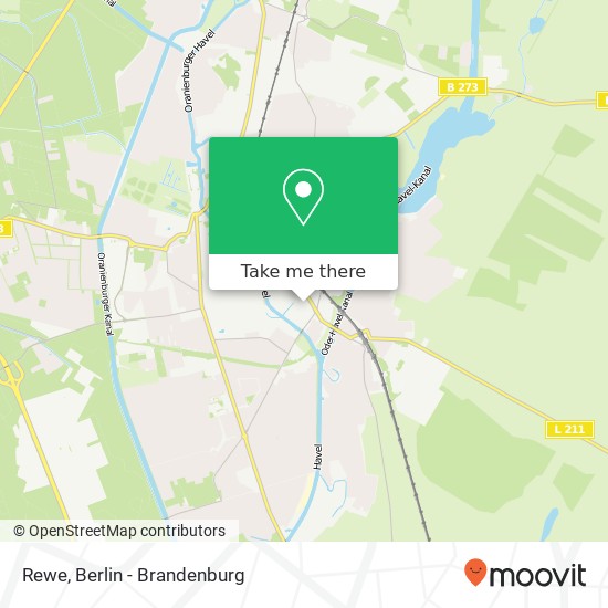 Rewe map