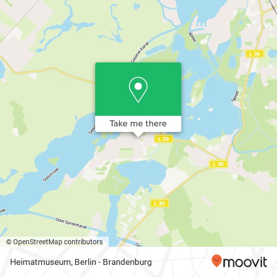 Heimatmuseum map