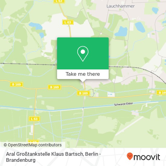 Aral Großtankstelle Klaus Bartsch map