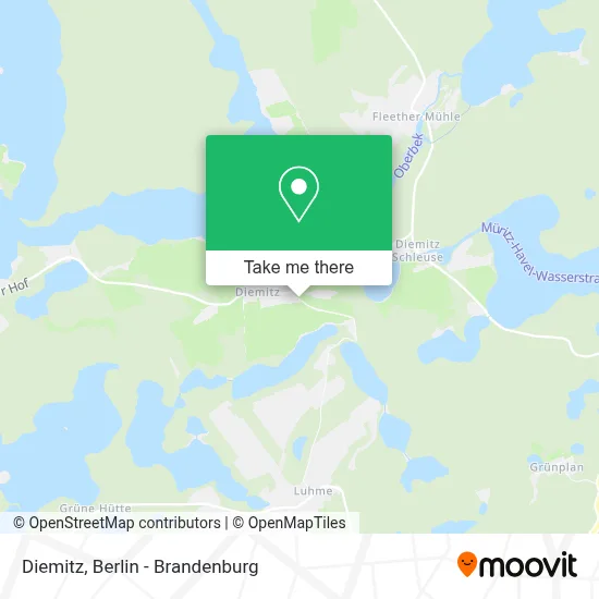 Diemitz map