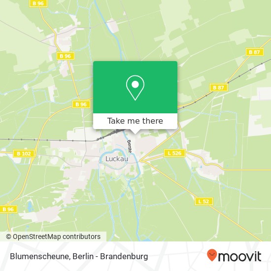 Карта Blumenscheune