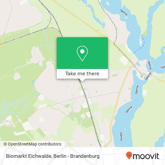Карта Biomarkt Eichwalde