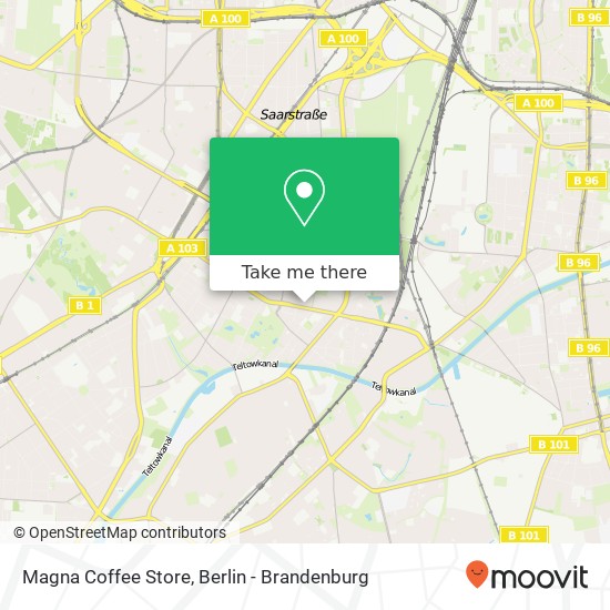 Magna Coffee Store map