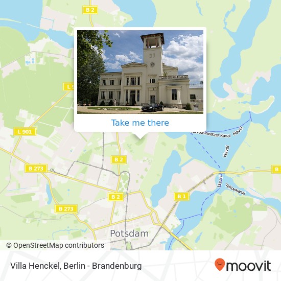 Villa Henckel map