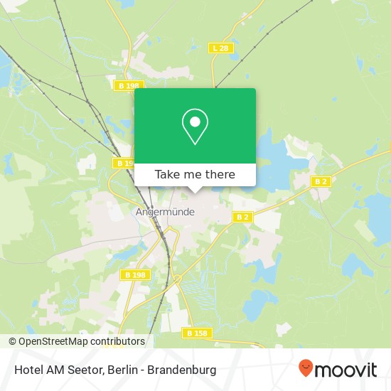 Hotel AM Seetor map