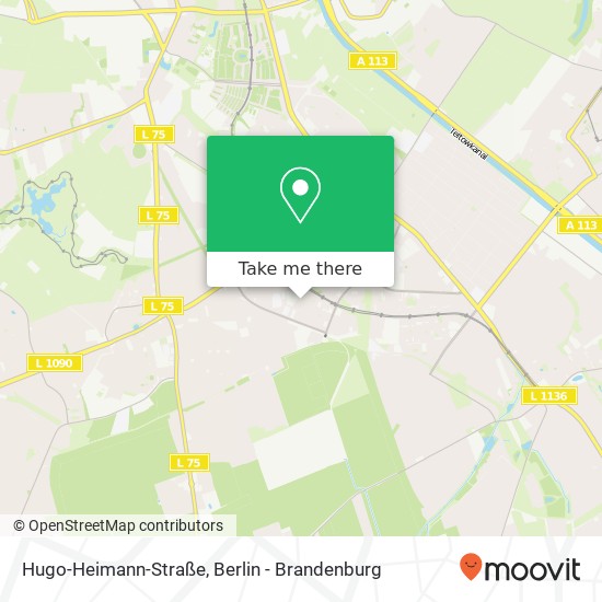 Hugo-Heimann-Straße map