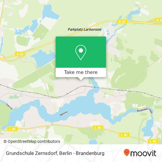 Карта Grundschule Zernsdorf