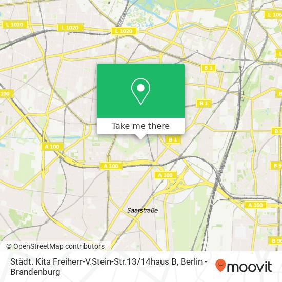 Städt. Kita Freiherr-V.Stein-Str.13 / 14haus B map
