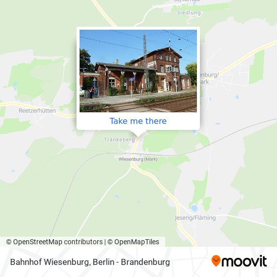 Bahnhof Wiesenburg map