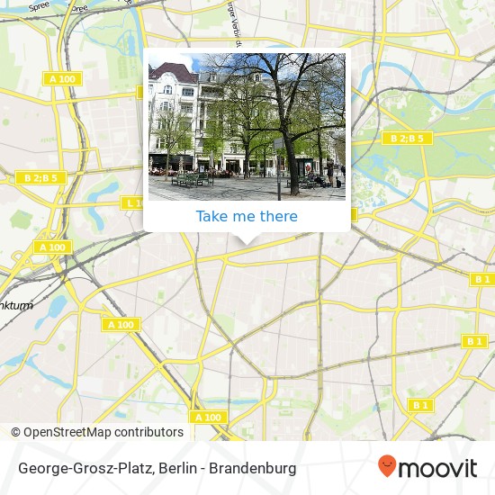 George-Grosz-Platz map