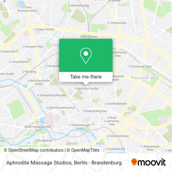 Карта Aphrodite Massage Studios