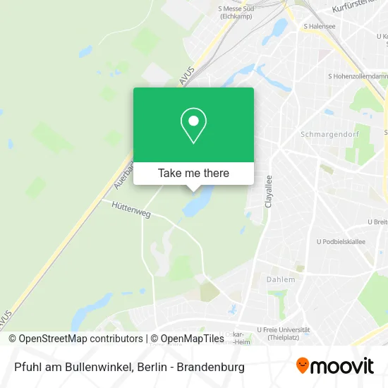 Карта Pfuhl am Bullenwinkel