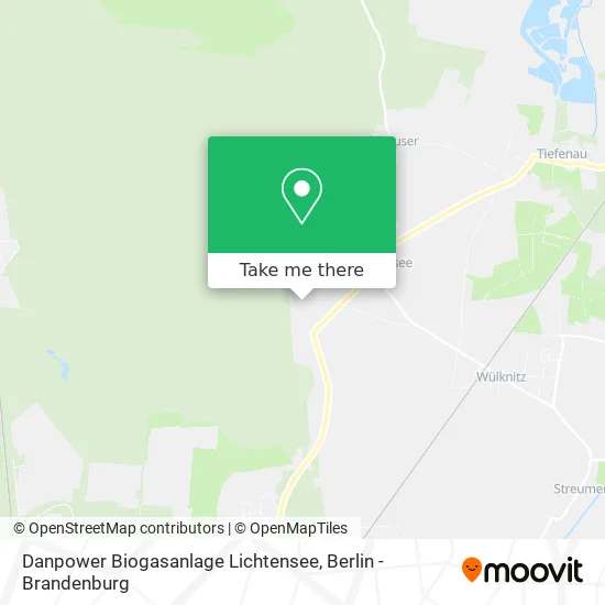 Карта Danpower Biogasanlage Lichtensee