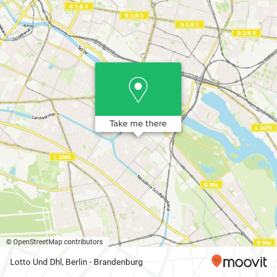 Lotto Und Dhl map