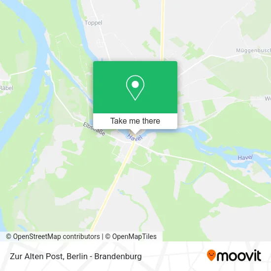 Карта Zur Alten Post