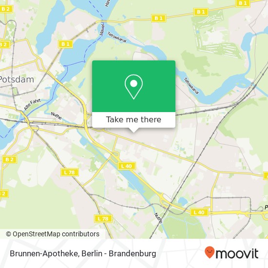 Brunnen-Apotheke map