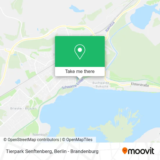 Tierpark Senftenberg map