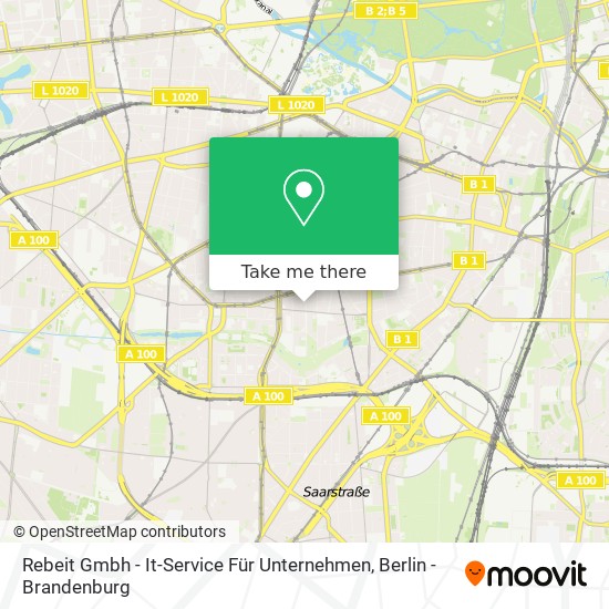 Rebeit Gmbh - It-Service Für Unternehmen map