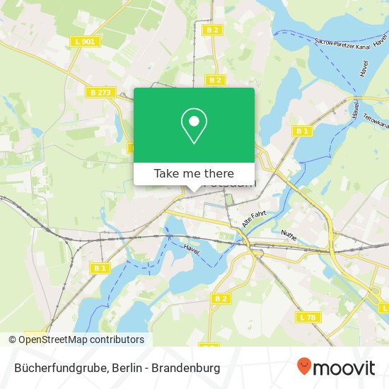 Bücherfundgrube map