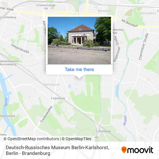 Карта Deutsch-Russisches Museum Berlin-Karlshorst