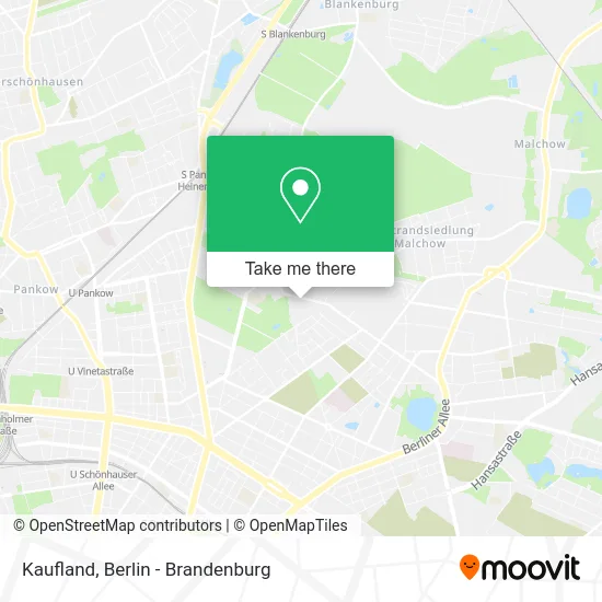 Kaufland map