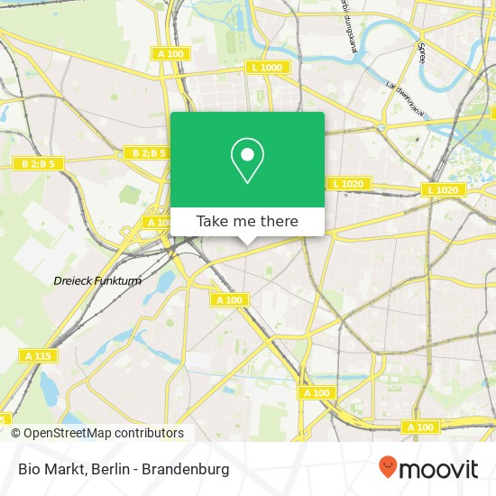 Bio Markt map