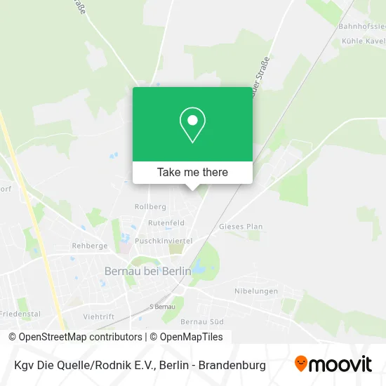 Kgv Die Quelle/Rodnik E.V. map