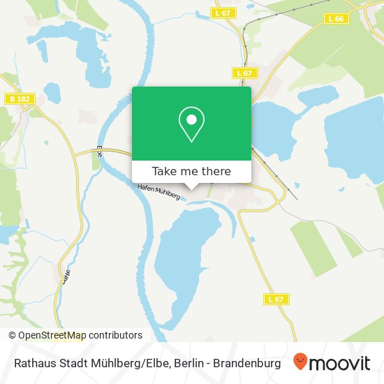 Rathaus Stadt Mühlberg/Elbe map