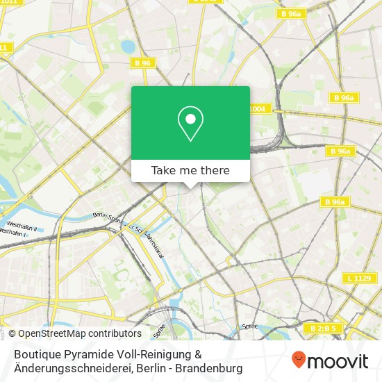 Boutique Pyramide Voll-Reinigung & Änderungsschneiderei map