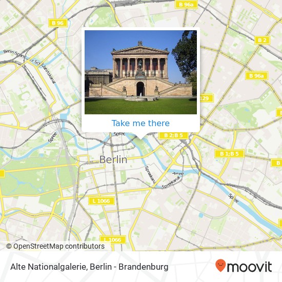 Alte Nationalgalerie map